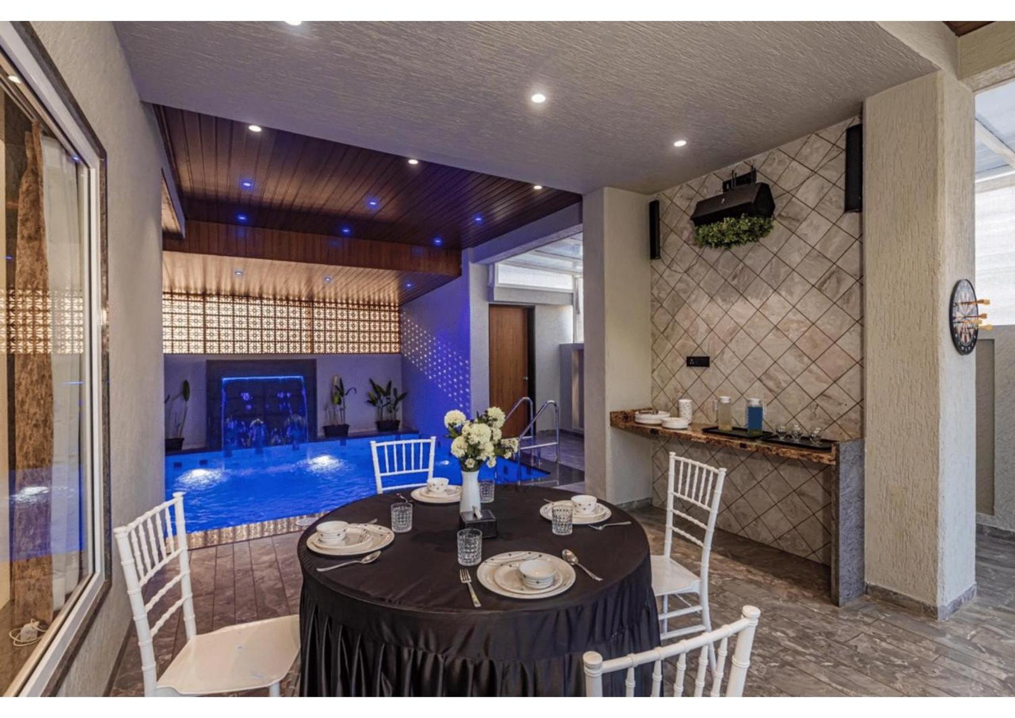Mountain Glory 8Bhk By Tensorstays, Pool & Theater Igatpuri Zewnętrze zdjęcie